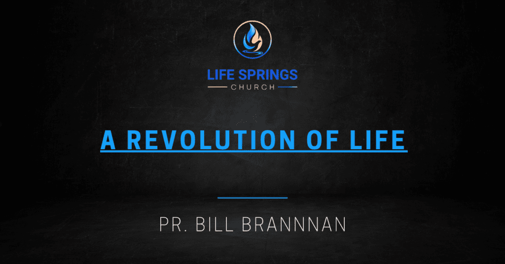 Life Springs Church Revolution of Life Banner