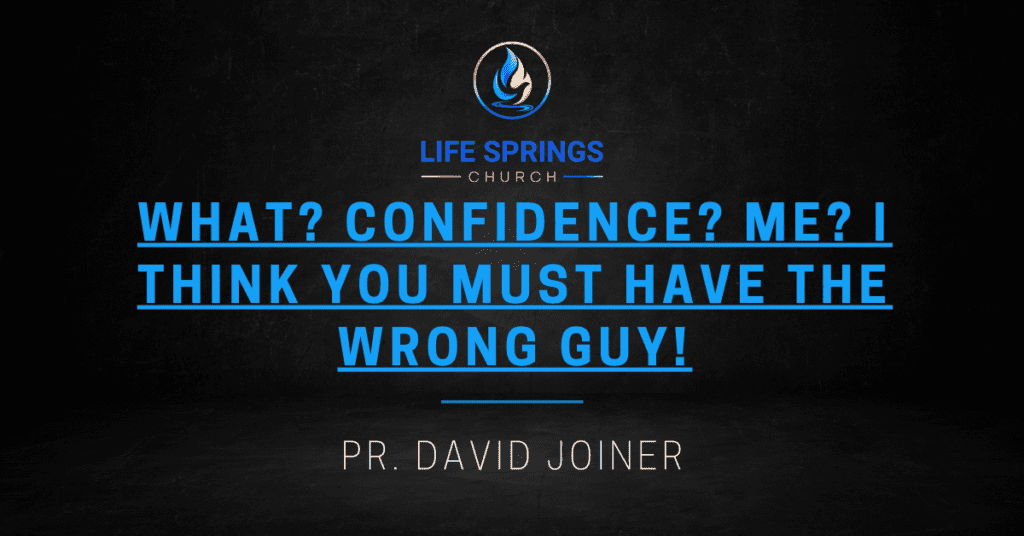 Life Springs Church motivational quote by pastor