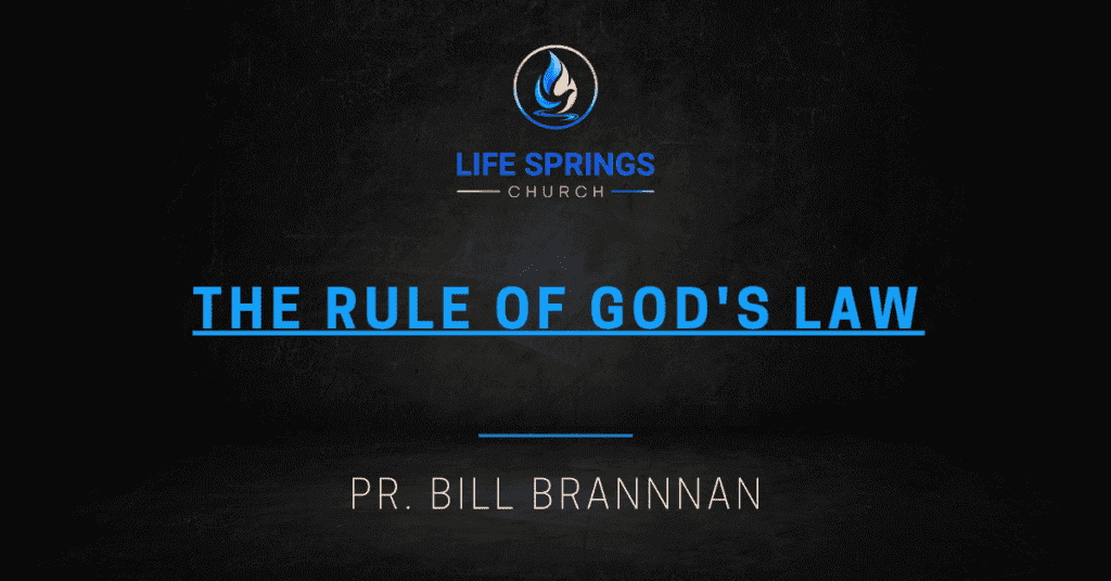 The Rule of God's Law Church Event