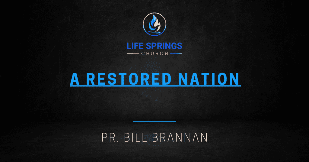 Life Springs Church A Restored Nation Event