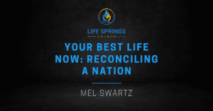 Life Springs Church event with Mel Swartz