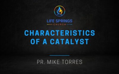 Characteristics of a Catalyst