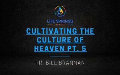 Cultivating the Culture of Heaven Pt. 5