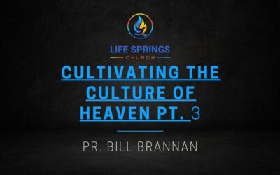 Cultivating the Culture of Heaven Pt. 3