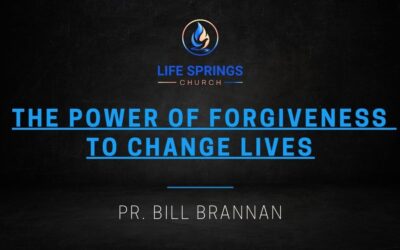 The Power of Forgiveness to Change Lives