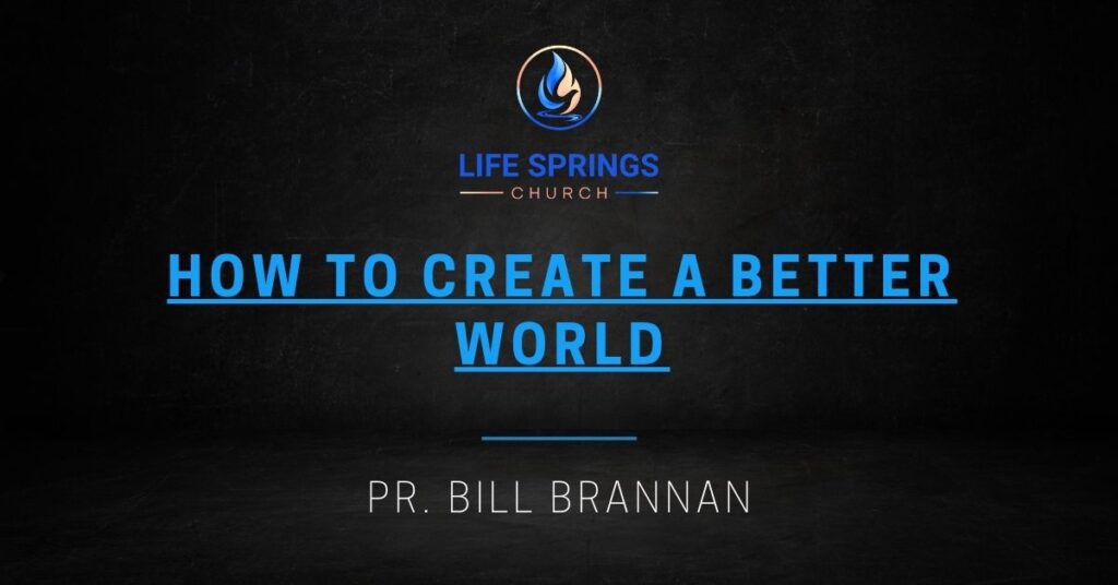 Life Springs Church presentation by Bill Brannan