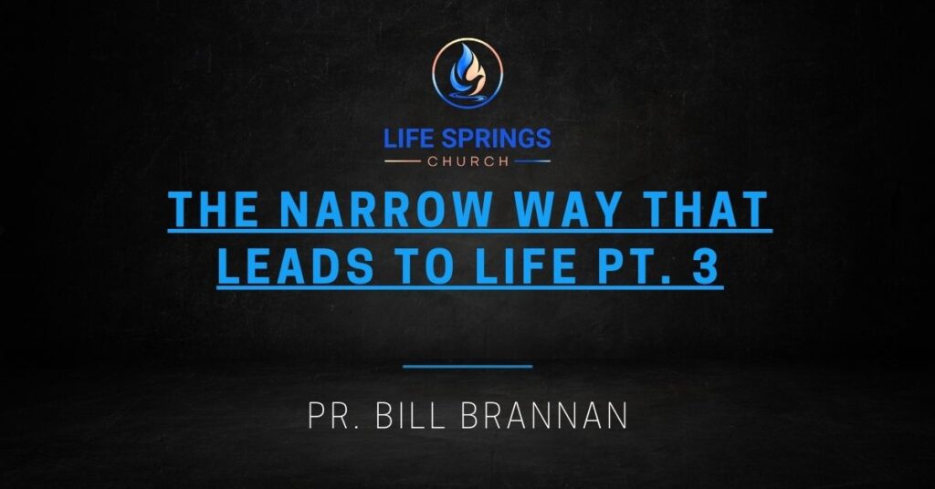 Life Springs Church sermon title graphic